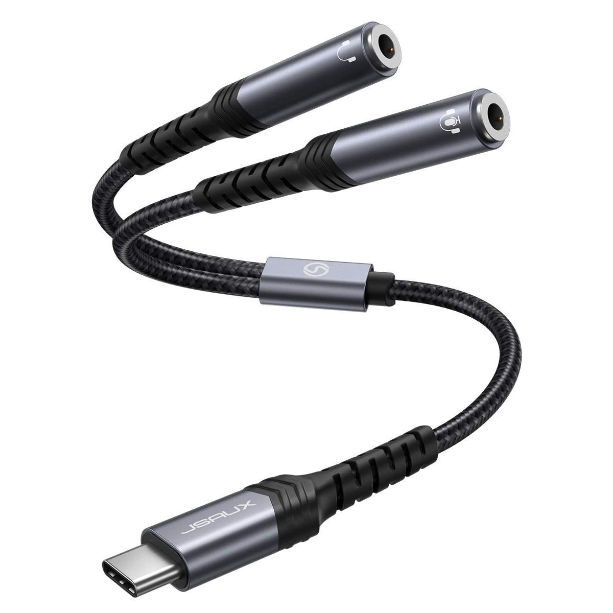 ADAPTADOR TIPO C A CABLE AUDIO DUAL ET-E0277