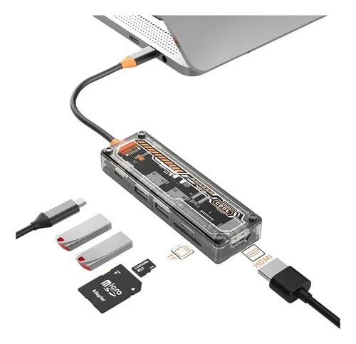 HUB USB TIPO C HB-T72C