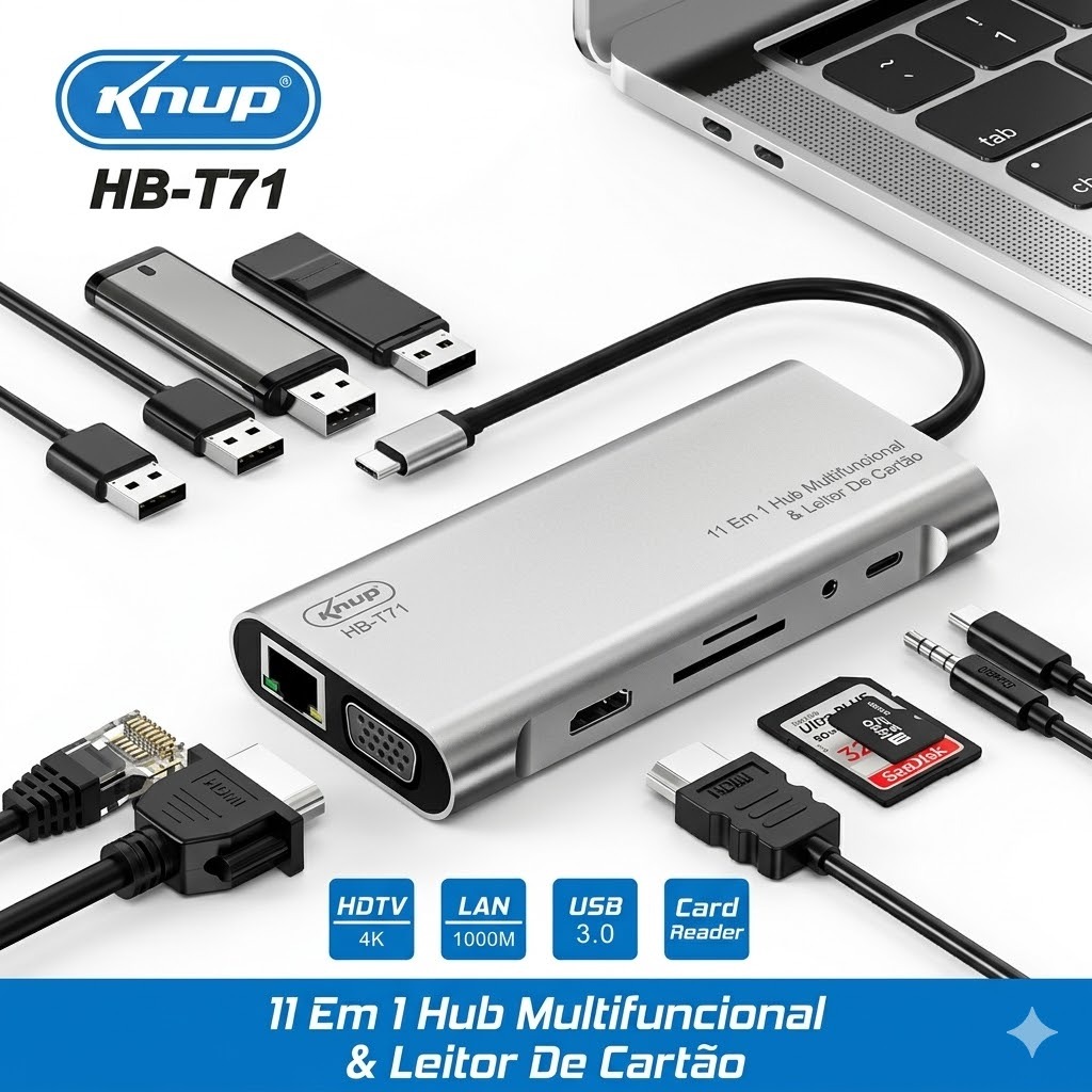 HUB USB TIPO C HB-T71