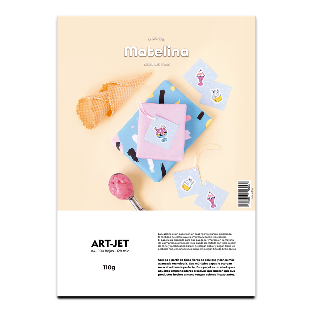 PAPEL FOTOGRAFICO MATTE 110GR
