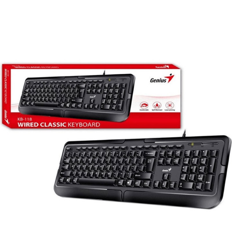 TECLADO USB GENIUS KB-118
