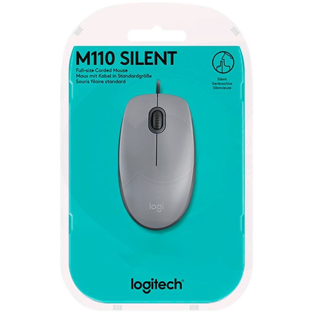 MOUSE USB LOGITECH M110 SILENT