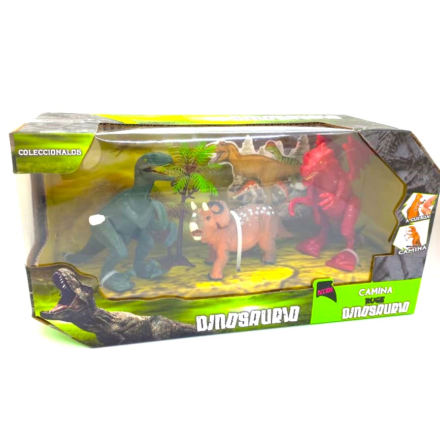 SET DE DINOSAURIOSCHICOS T REX/TRIX 7095