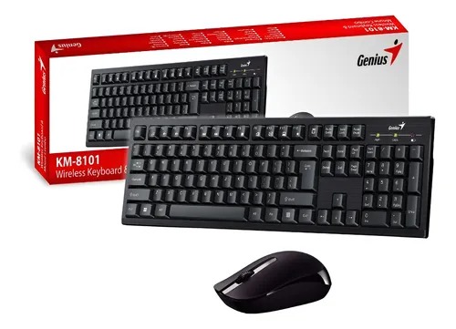 TECLADO + MOUSE INALAMBRICO GENIUS KM-8101
