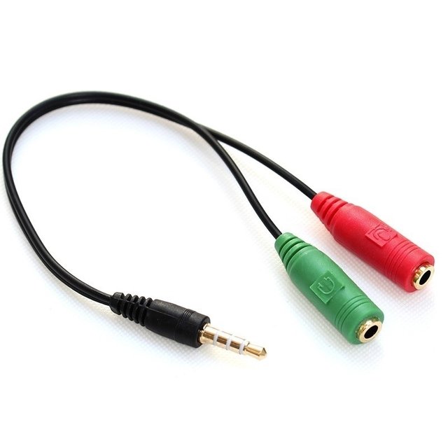 CABLE ADAPTADOR 2 PLUG HEMBRAS A 1 PLUG MACHO